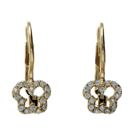 Pendientes Damiata Gioielli Niño in Oro amarillo Zircone 327/102/4 - 327/102/4